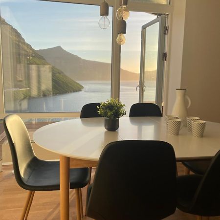 Unique Sea & Landscape View And Spacious Apartment Klaksvík المظهر الخارجي الصورة