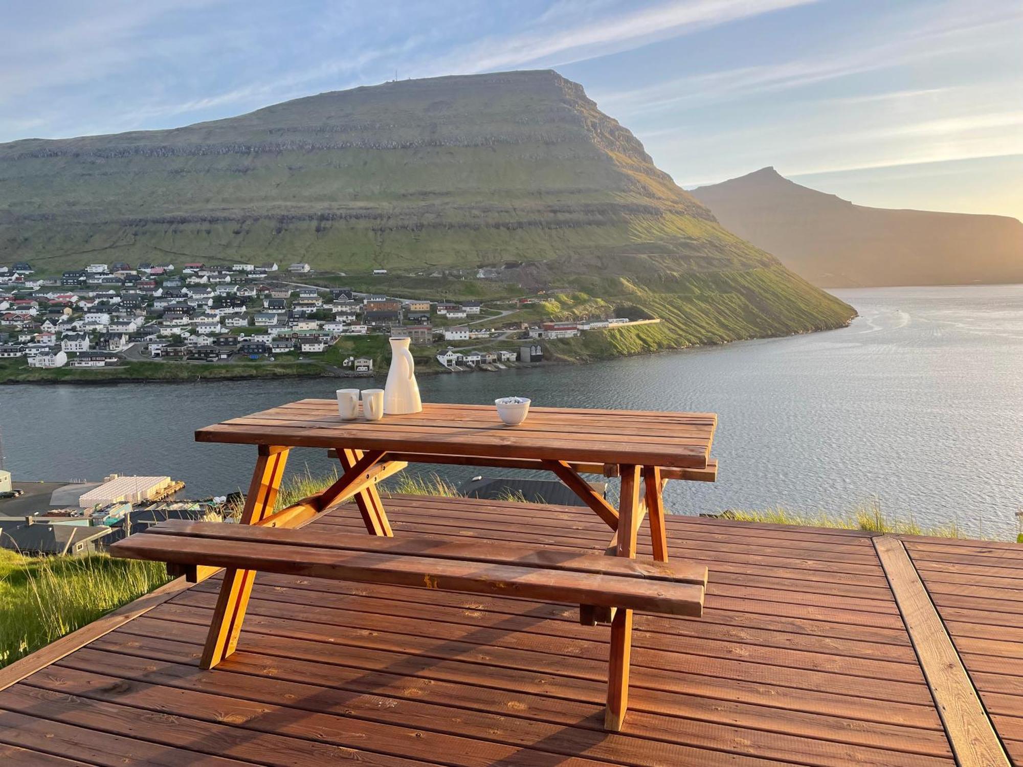 Unique Sea & Landscape View And Spacious Apartment Klaksvík المظهر الخارجي الصورة