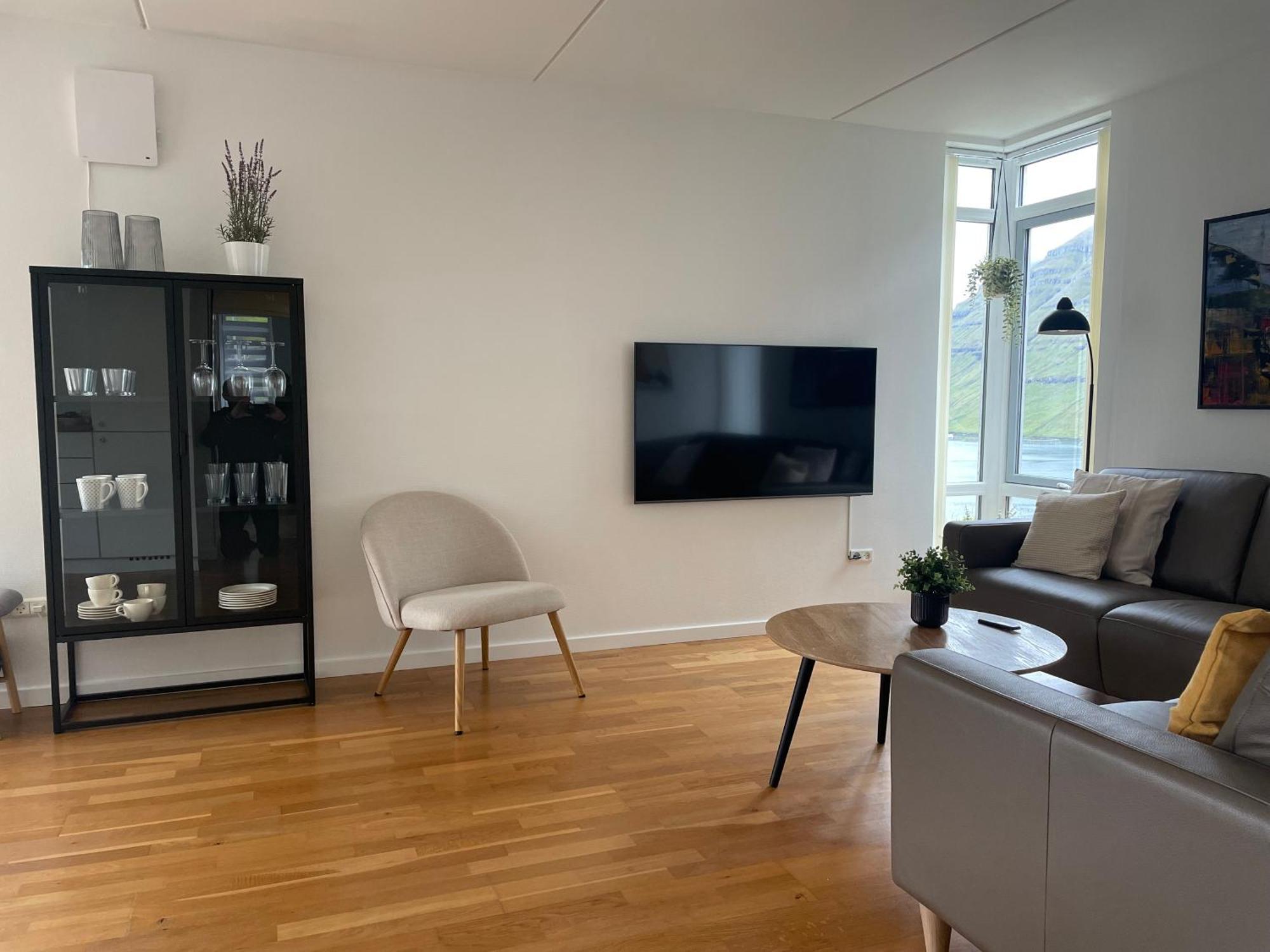 Unique Sea & Landscape View And Spacious Apartment Klaksvík المظهر الخارجي الصورة